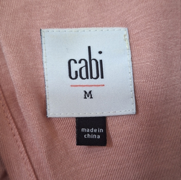 Cabi Sovereign Trench Coat Button Down Collared Mid Length Womens Size M - Picture 2 of 7